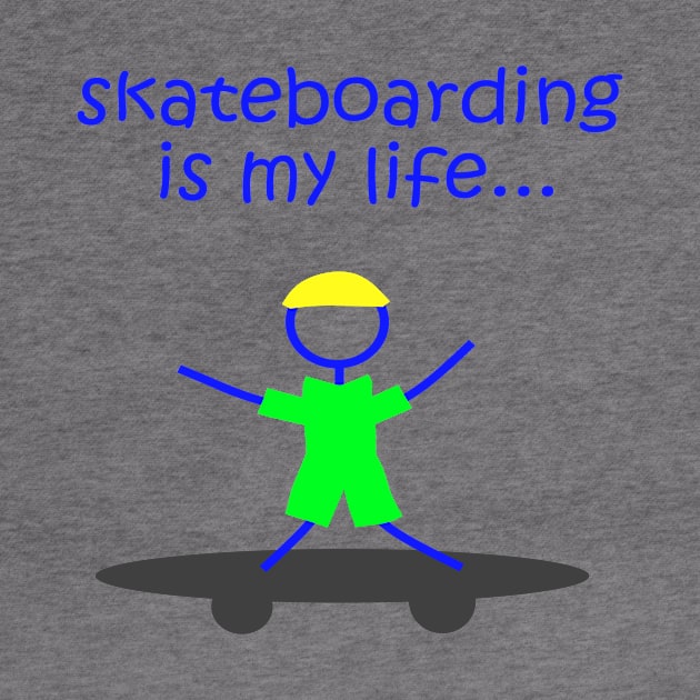 Skateboarding Is My Life by simonjgerber